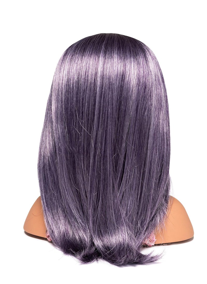 I'm A Stylist Styling Head Deluxe Lola - Doll Mannequin Head, Interchangeable Wig, Synthetic Fiber Purple Hair Includes Magnetic Lashes, Hair Accessories, Earrings & Face Gems for Kids 8+ Years - 13