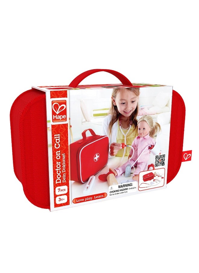 Hape Doctor On Call (Red, 7 Pieces)