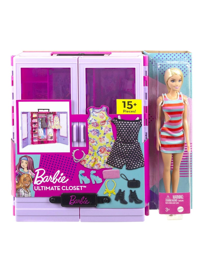 Doll Fashionistas Ultimate Closet Doll and Accessory, 3 Years & Up