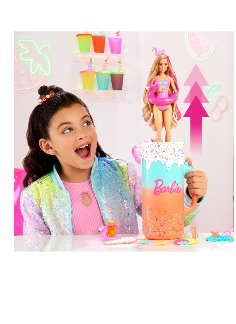 Pop Reveal Rise & Surprise Gift Set with Scented Doll, Squishy Scented Pet & More, 15+ Surprises