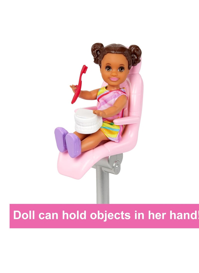 Careers Dentist Doll and Playset with Accessories, Barbie Toys