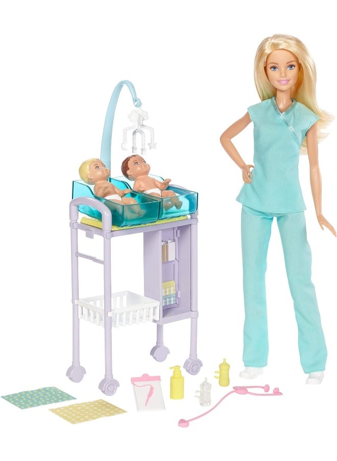 Barbie Baby Doctor Playset, Multi-Colour, DVG10