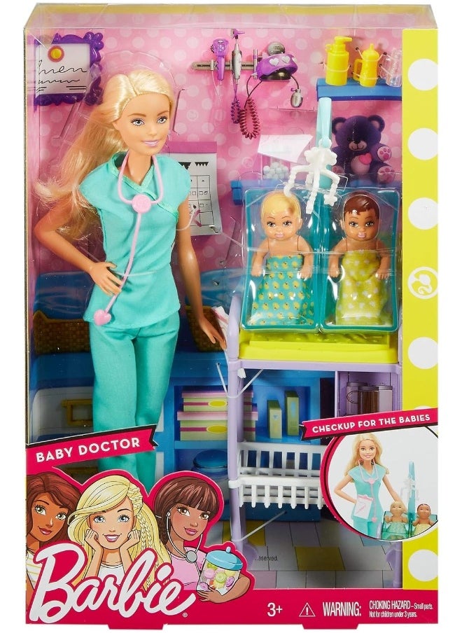 Barbie Baby Doctor Playset, Multi-Colour, DVG10