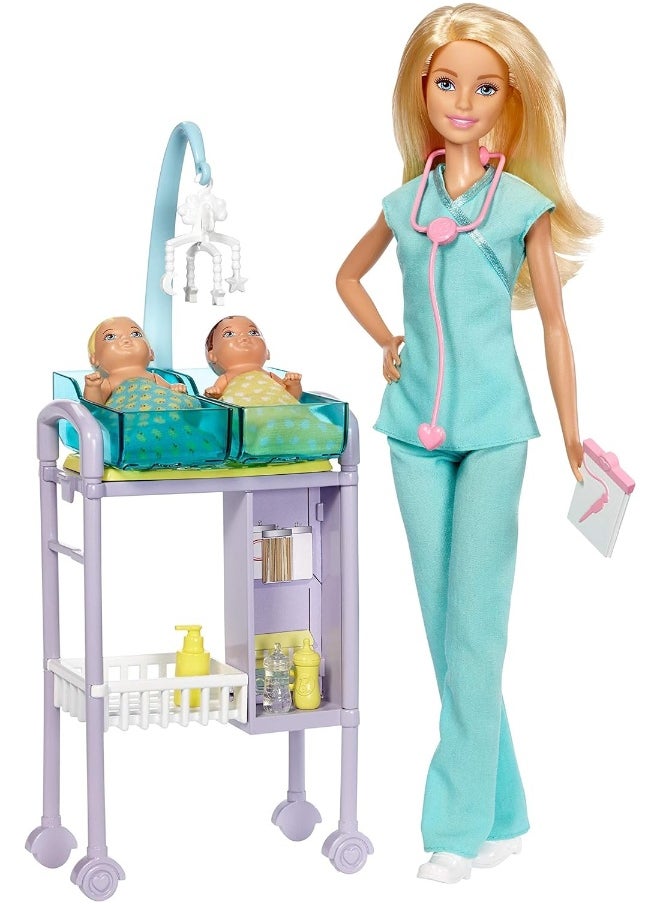 Barbie Baby Doctor Playset, Multi-Colour, DVG10