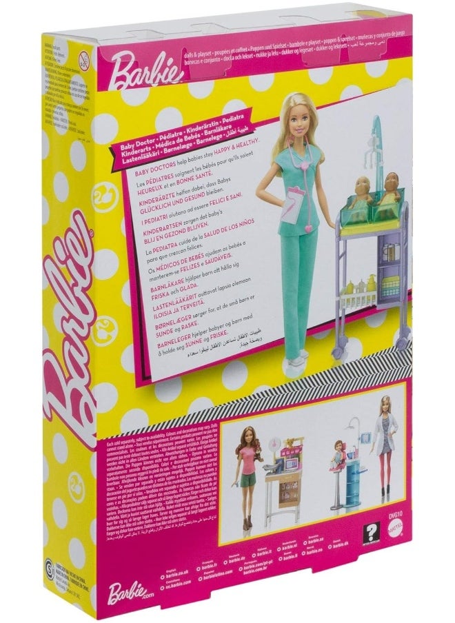 Barbie Baby Doctor Playset, Multi-Colour, DVG10