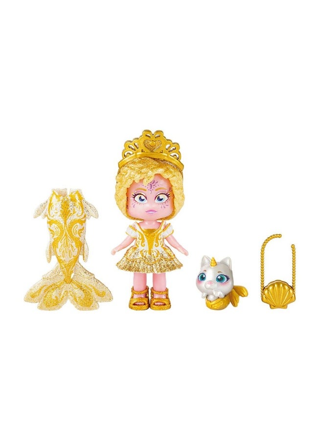 Kookyloos Kooky Mermaid Jewel Doll With Carry & Go Bag