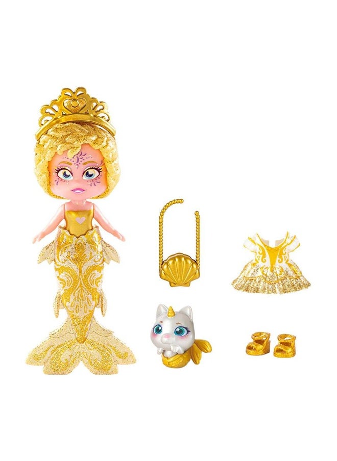 Kookyloos Kooky Mermaid Jewel Doll With Carry & Go Bag