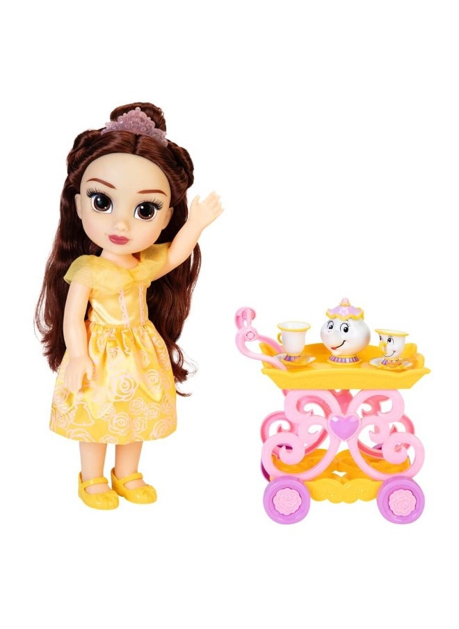 Princess Belle Doll & Tea Trolley Playset