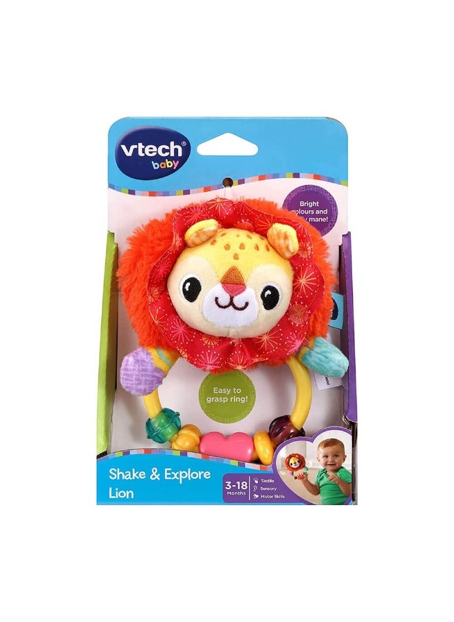 Shake & Explore Lion Rattle