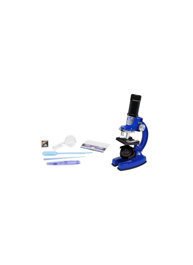 Micro Science 37-Piece Kids Microscope with Safe Accessories