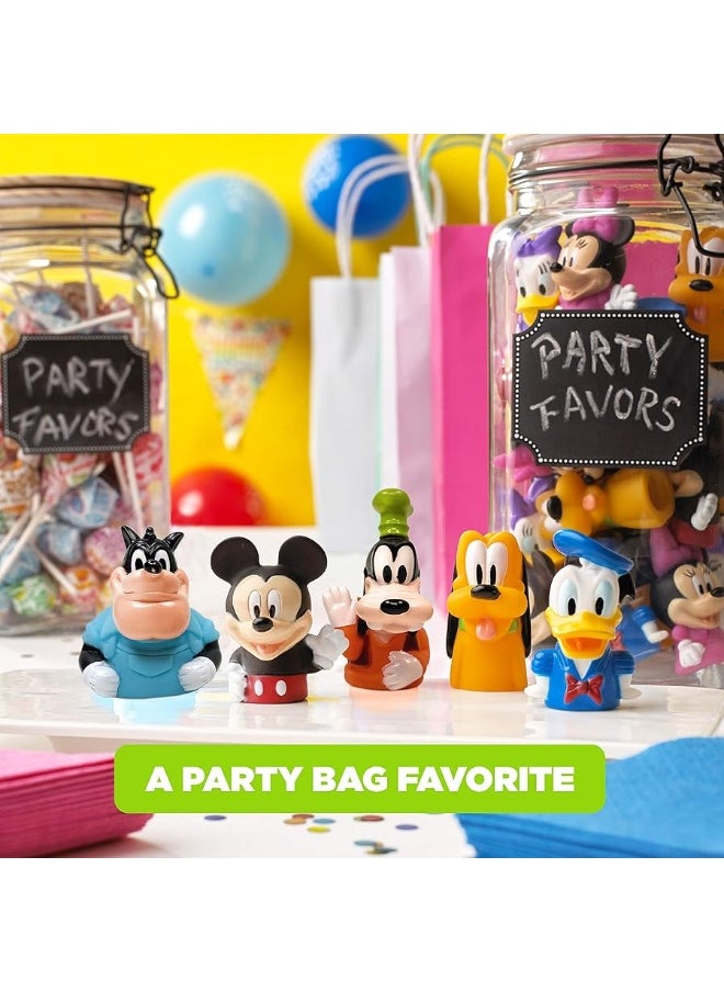 Disney Mickey & Friends 10 Piece Finger Puppet - Party Favors, Educational, Bath Toys, Story Time, Floating Pool Toys, Beach Toys, Finger Toys, Playtime