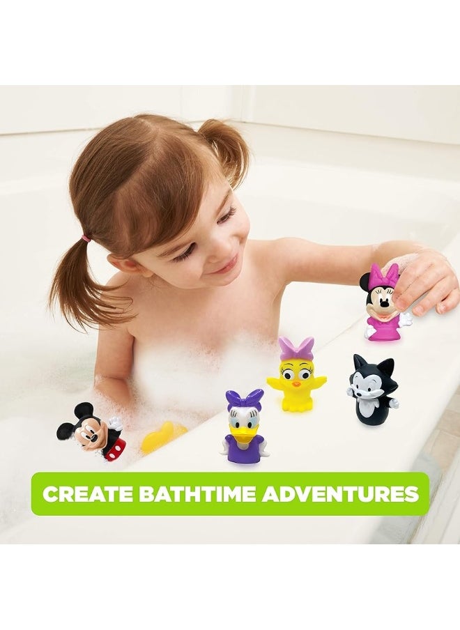 Disney Mickey & Friends 10 Piece Finger Puppet - Party Favors, Educational, Bath Toys, Story Time, Floating Pool Toys, Beach Toys, Finger Toys, Playtime
