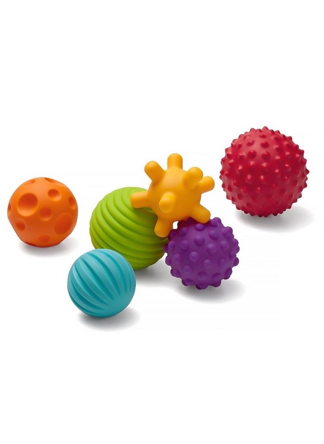 Infantino Textured Multi Ball Set (Set of 6)