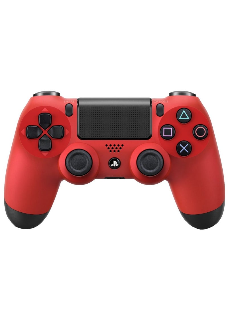 Wireless DualShock 4 Controller for PS4 - Vibration Feedback, Motion Sensors, Touchpad, Light Bar, Share Button & Speaker for Ultimate Gaming Experience (RED)