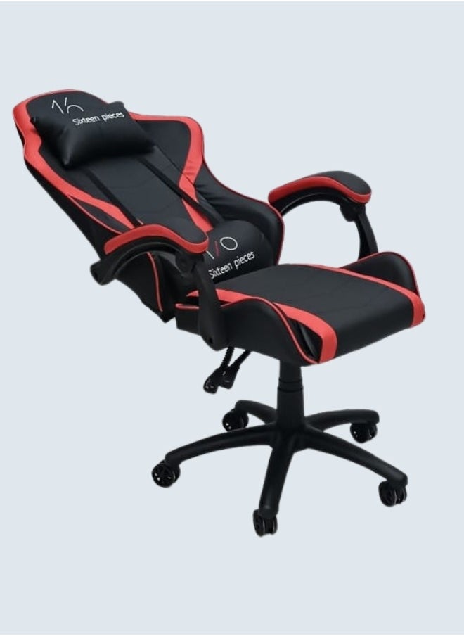 Soft Armrest Gaming Chair with high backrest and adjustable seat height Computer chair ergonomic design office chair