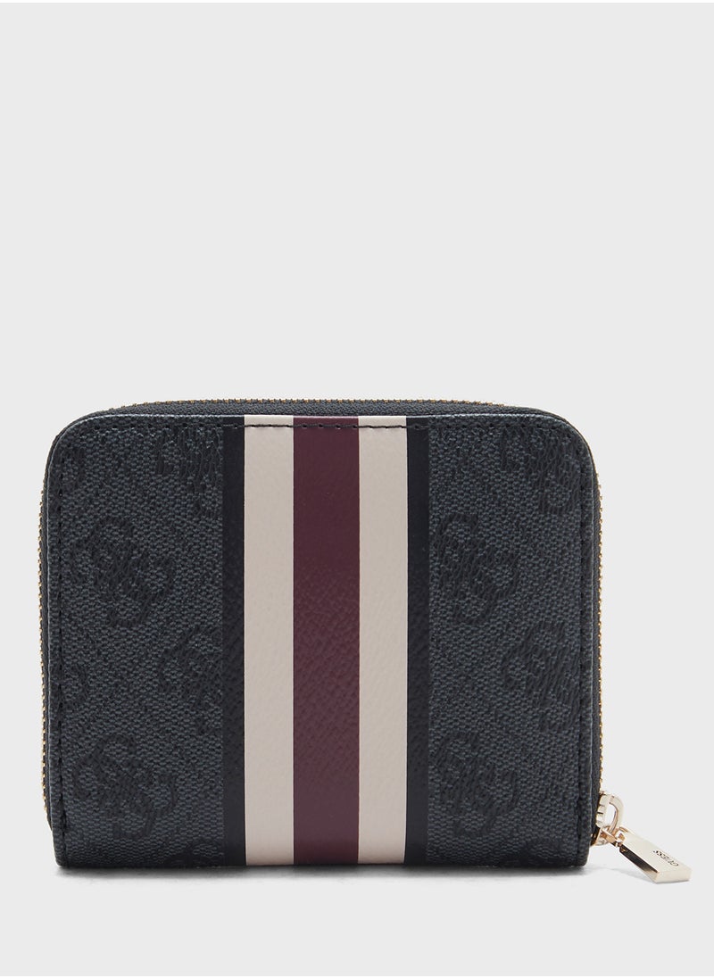 Laurel Slg Small Zip Around Wallet