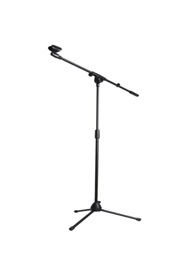 Portable Microphone Long Stand For Wireless Mic Heavy Duty Adjustable Tripod Stands With Holder