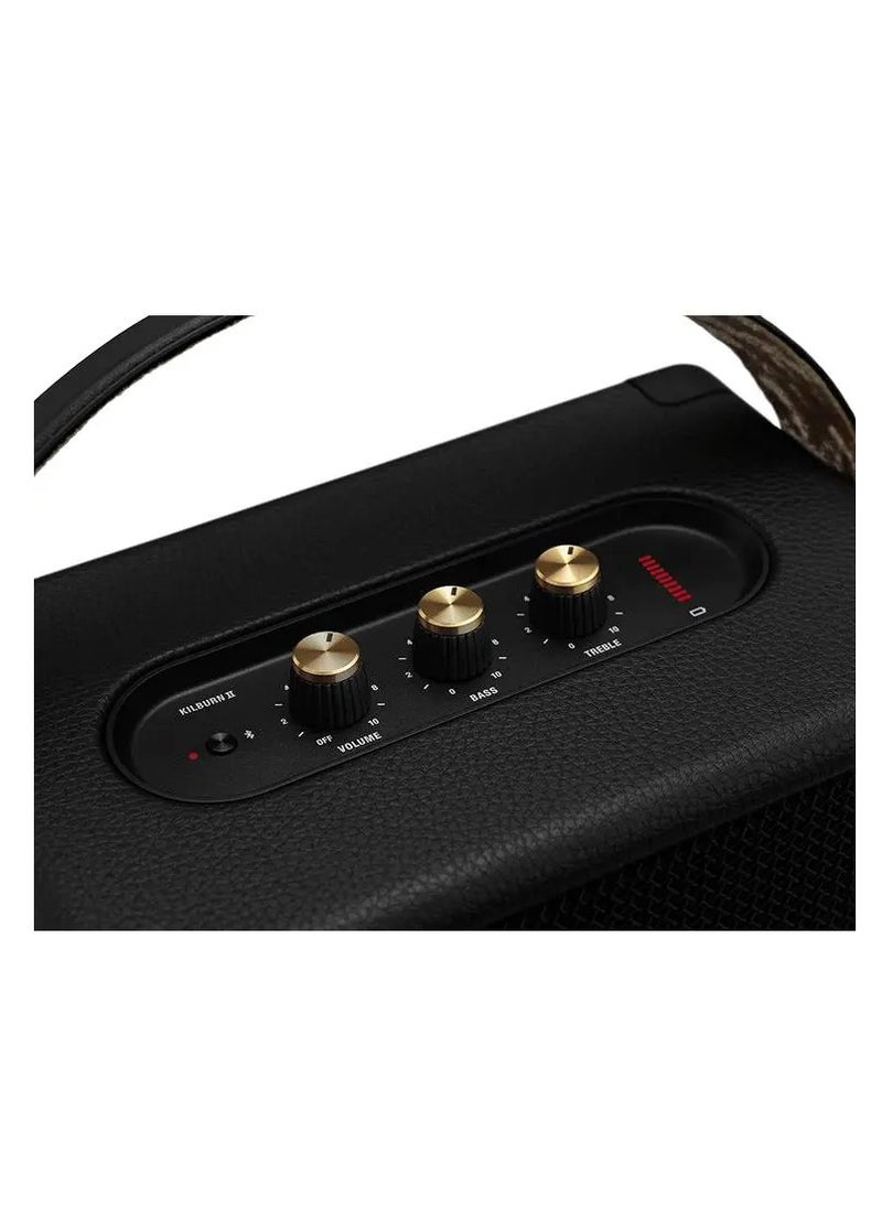 Kilburn II Bluetooth Wireless Water Resistant 20+ Hours 36W Portable Speaker Black/Gold