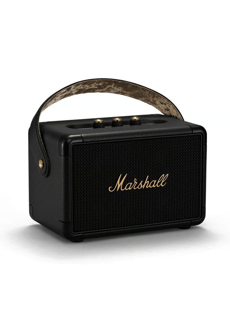 Kilburn II Bluetooth Wireless Water Resistant 20+ Hours 36W Portable Speaker Black/Gold