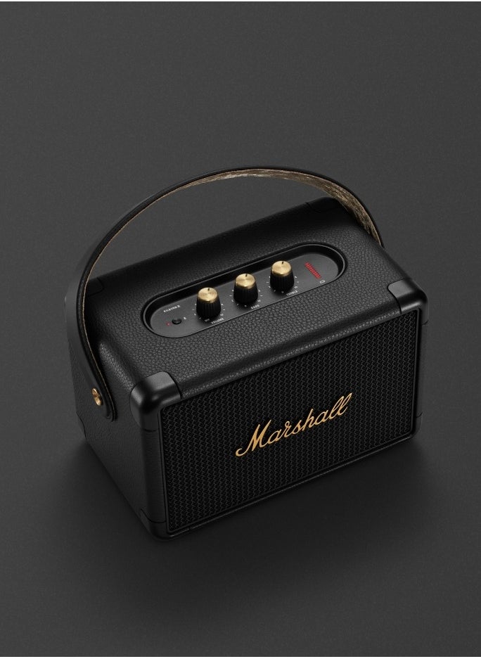 Kilburn II Bluetooth Wireless Water Resistant 20+ Hours 36W Portable Speaker Black/Gold