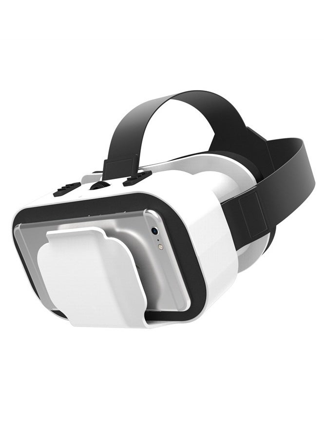 Virtual Reality Headset for iPhone & Android / 3D VR Glasses, Adjustable, Lightweight Goggles for Immersive Gaming & Movies, Anti-Blue Light HD Lenses, Universal Fit for 4.7-7 Inch Phones