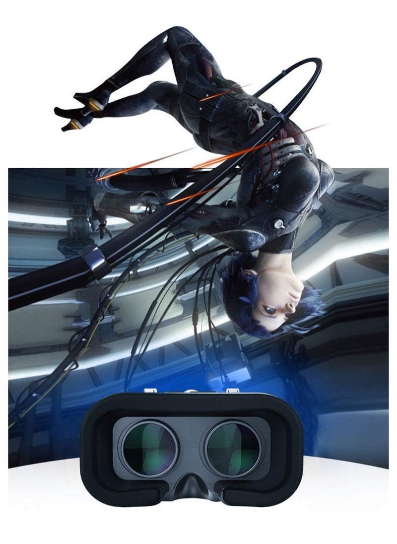 Virtual Reality Headset for iPhone & Android / 3D VR Glasses, Adjustable, Lightweight Goggles for Immersive Gaming & Movies, Anti-Blue Light HD Lenses, Universal Fit for 4.7-7 Inch Phones