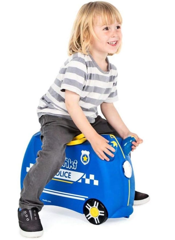 Ride On Luggage Police Car