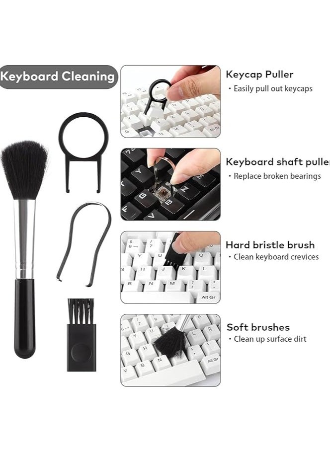 Keyboard Cleaning Kit Laptop Cleaner,Keep your devices spotless with this 10-in-1 computer cleaning solution,for laptops, screens, keyboards