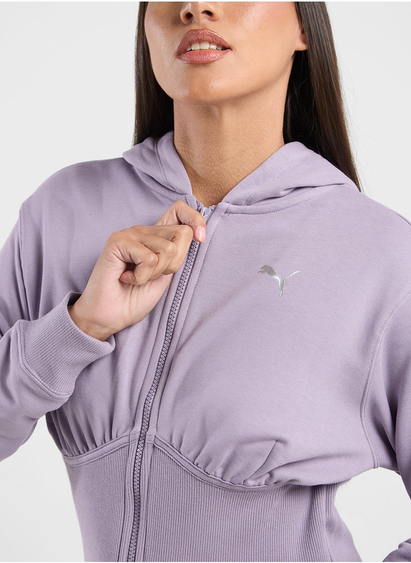 Dare To Gym Cropped Hoodie