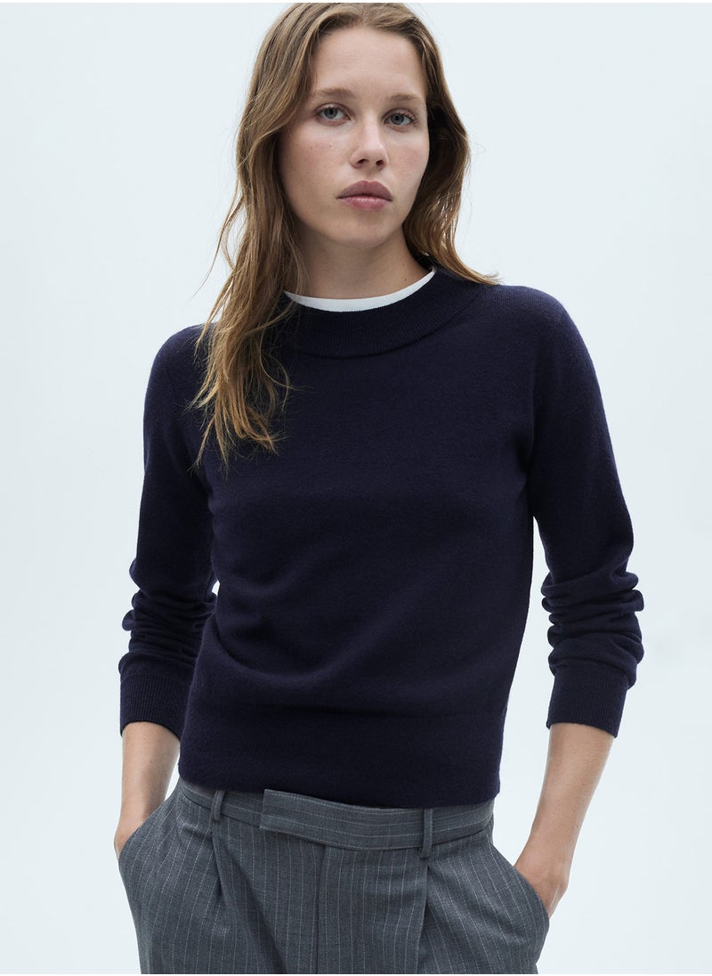 Nekko Crew Neck Pullover Sweater