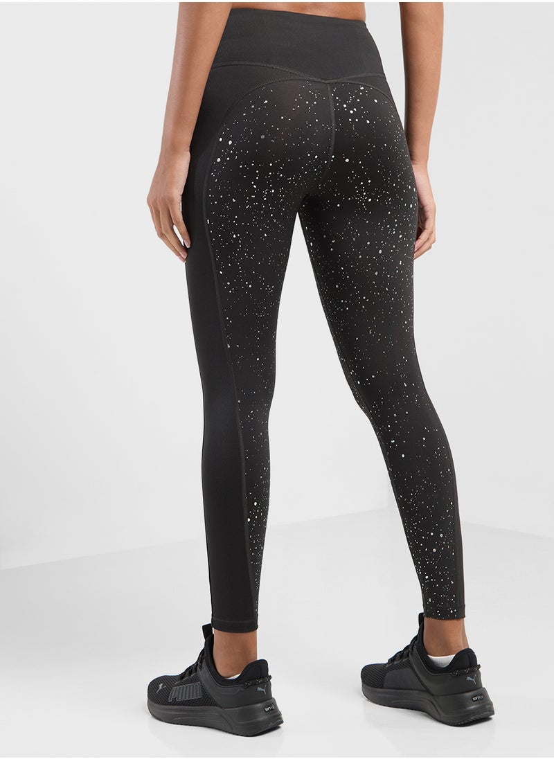 Intergalactic High Waist 7/8 Tights