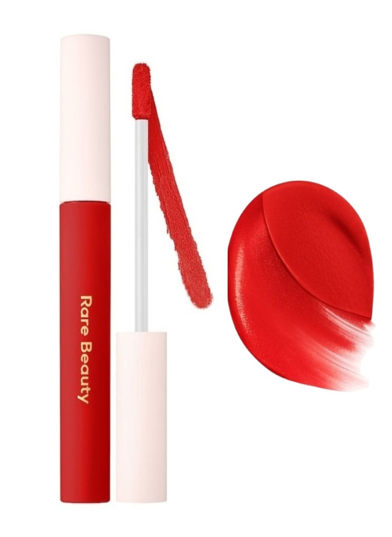 Rare Beauty by Selena Gomez Lip  Soufflé Matte Cream Lipstick in  Inspire - bright red - 3.9ml