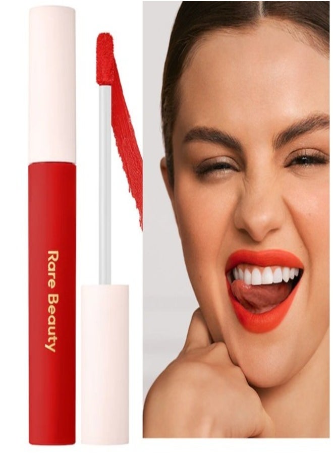 Rare Beauty by Selena Gomez Lip  Soufflé Matte Cream Lipstick in  Inspire - bright red - 3.9ml