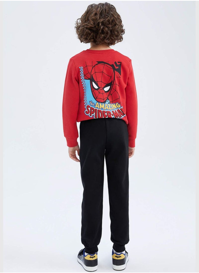 Boy Spiderman Licenced Regular Fit Knitted Trousers