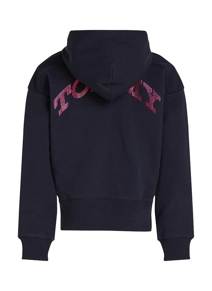 TOMMY DOT FOIL ZIP THRU