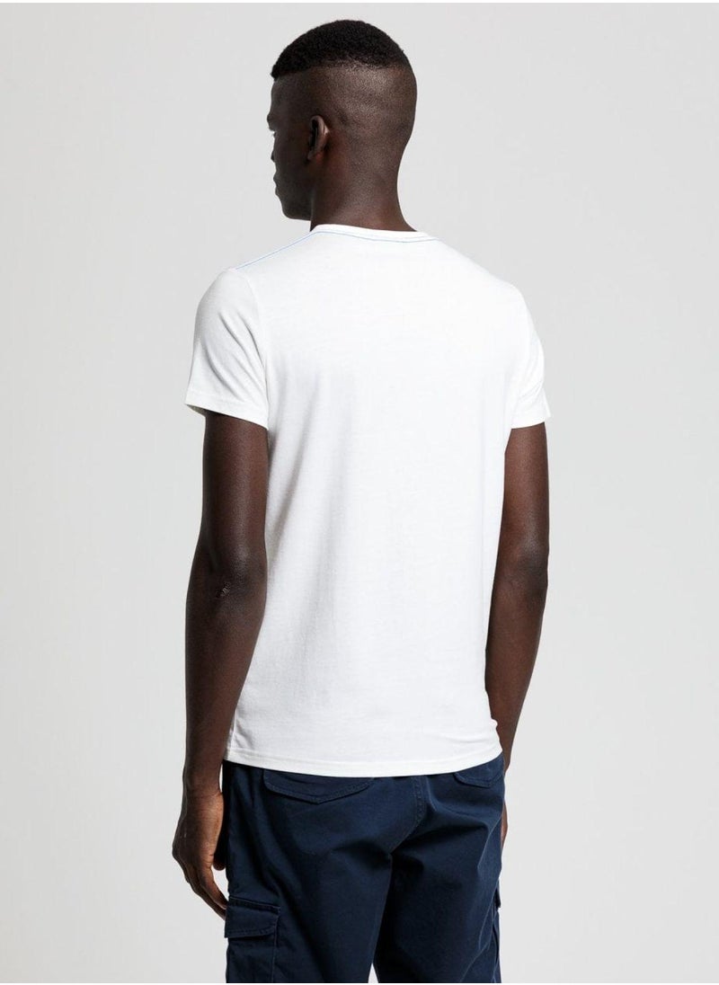 Gant Contrast Logo T-Shirt