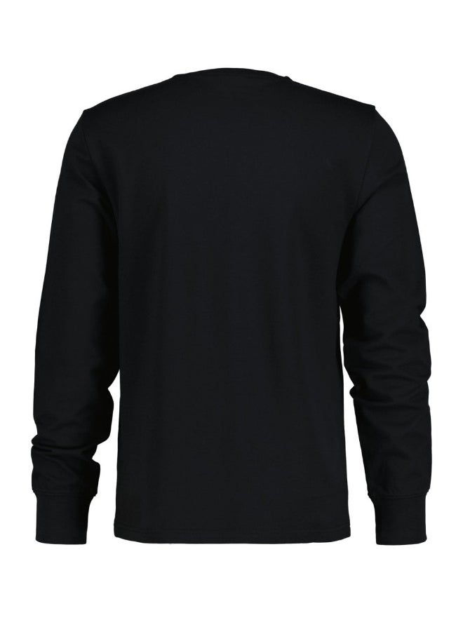 Gant Pique Long Sleeve T-Shirt