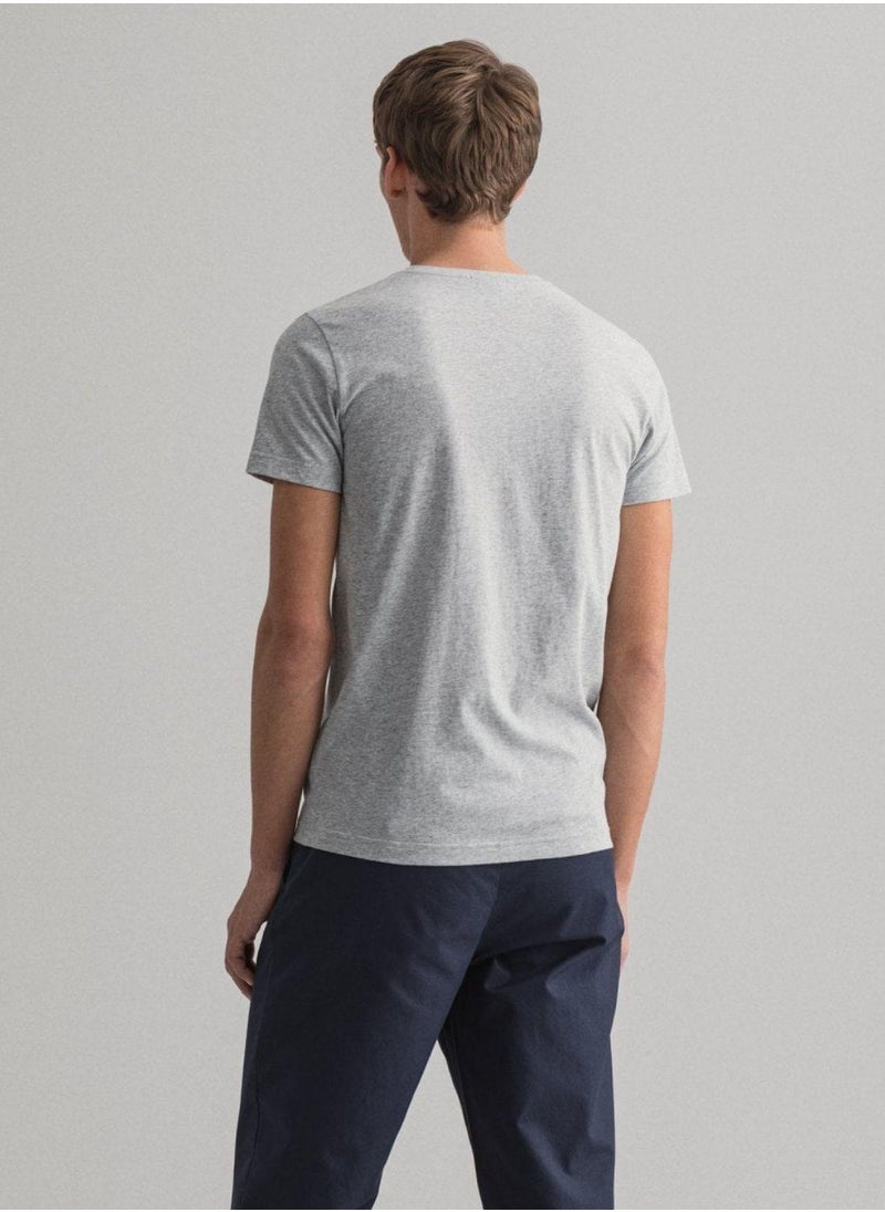 Gant Original Slim Fit V-Neck T-Shirt