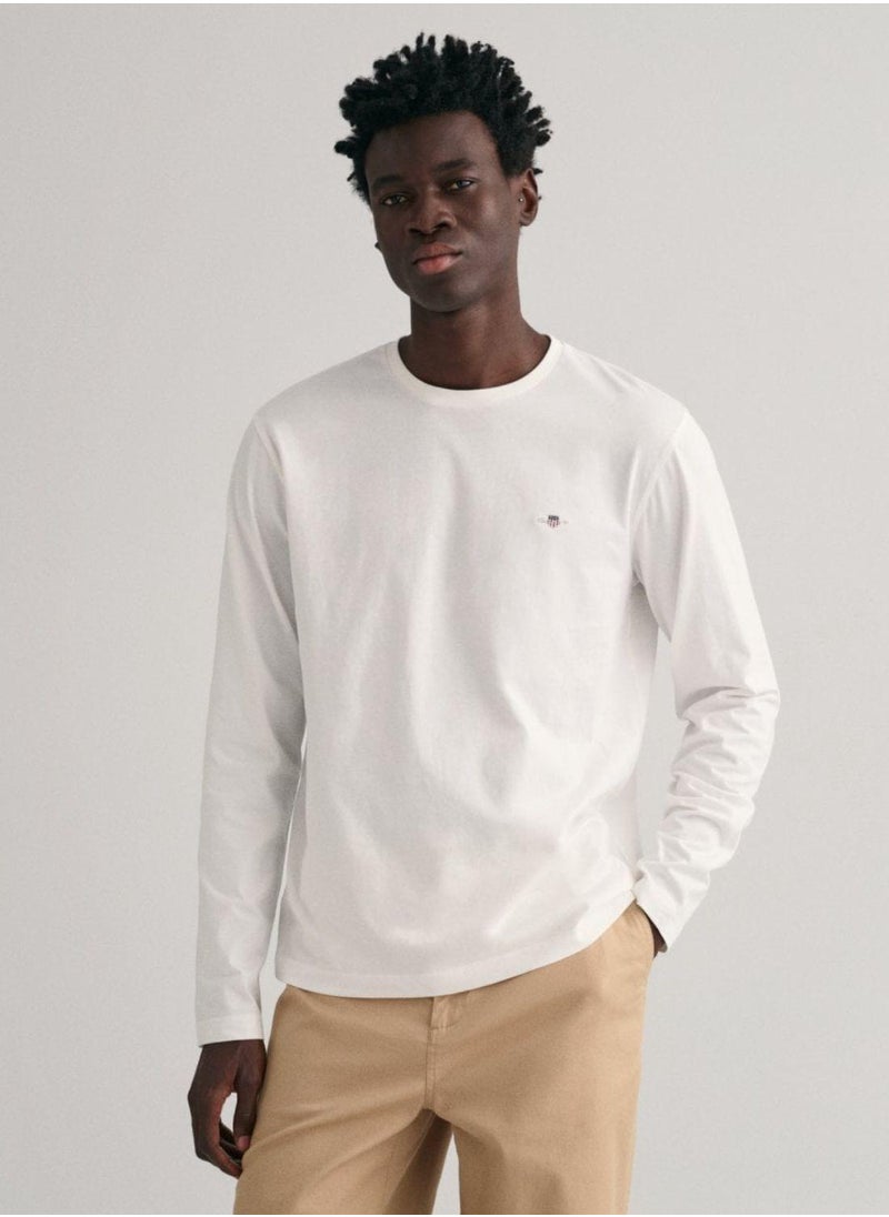 Gant Shield Long Sleeve T-Shirt