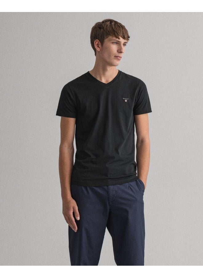 Gant Original Slim Fit V-Neck T-Shirt