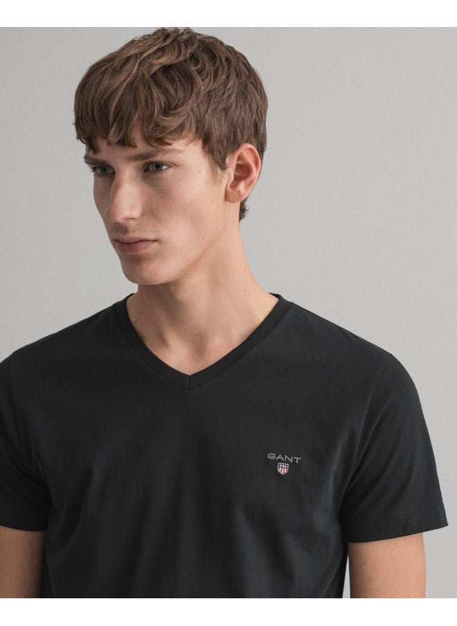 Gant Original Slim Fit V-Neck T-Shirt