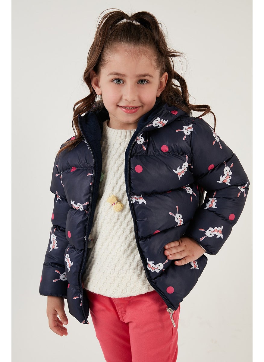 Extra Padded Soft Fleece Hooded Puffer Coat Girls' COAT 5763001