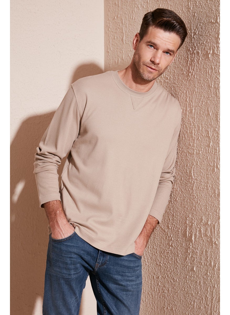 Cotton Crew Neck Regular Fit Sweat Men's Sweat 5905503