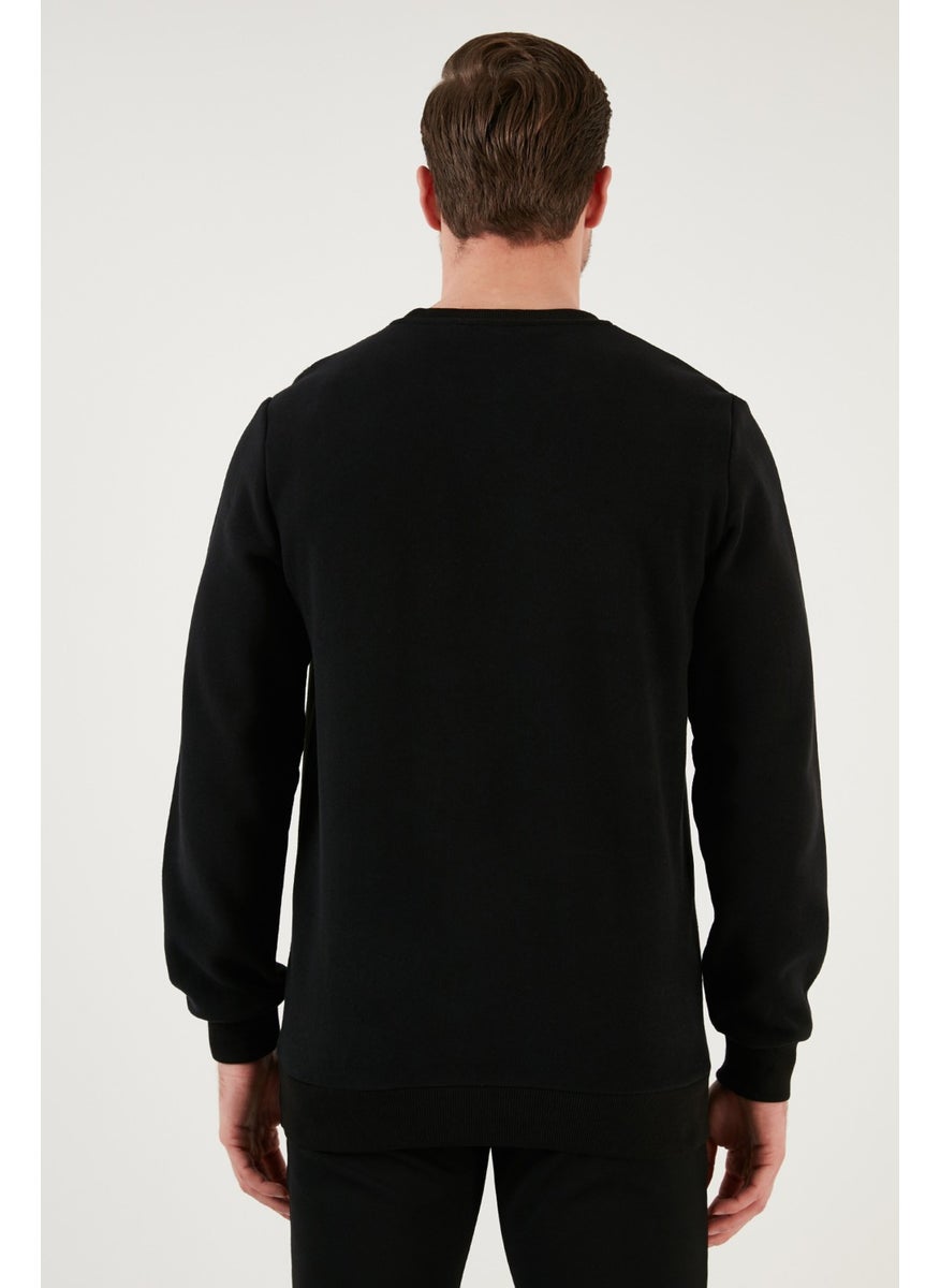 Cotton Regular Fit Crew Neck Sweat Men's Sweat 5905041