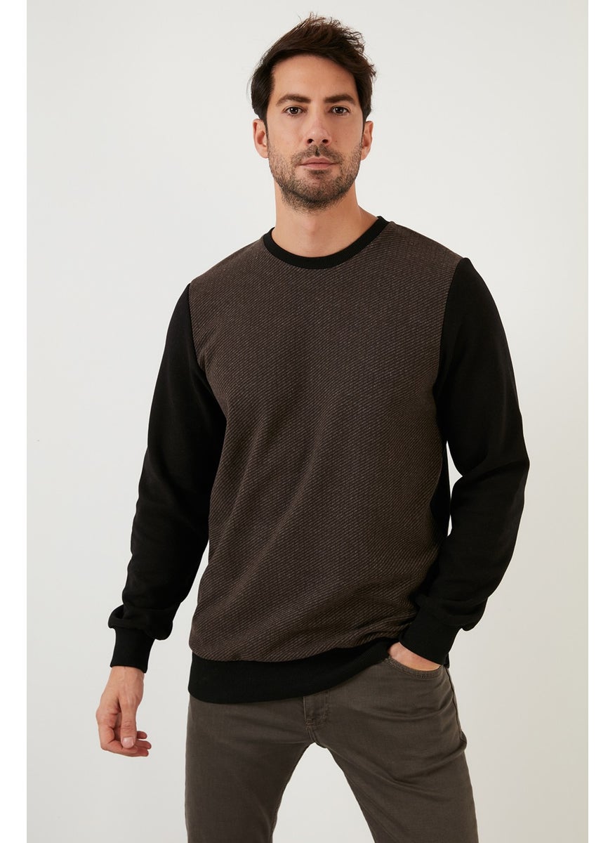 Cotton Regular Fit Crew Neck Sweat Men's Sweat 5905041