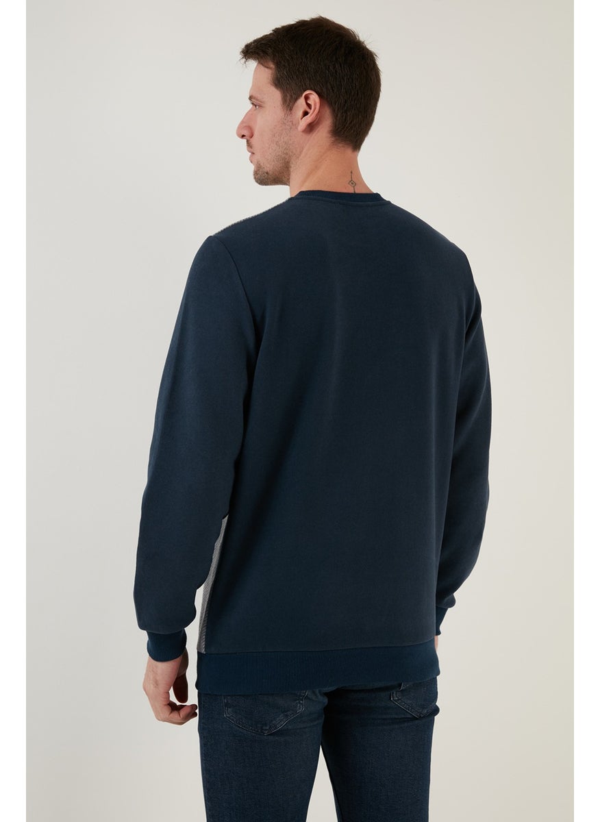 Cotton Regular Fit Crew Neck Sweat Men's Sweat 5905041