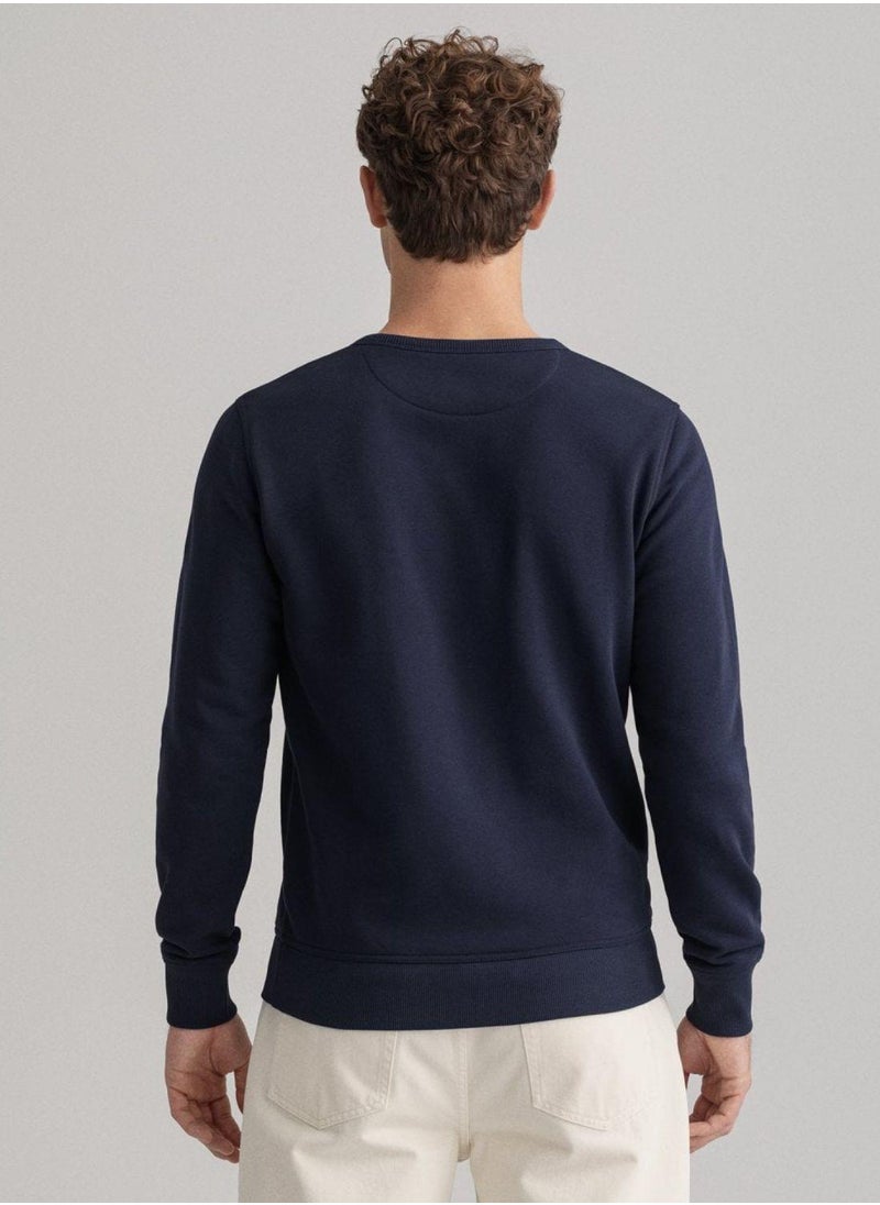 Gant Archive Shield Crew Neck Sweatshirt