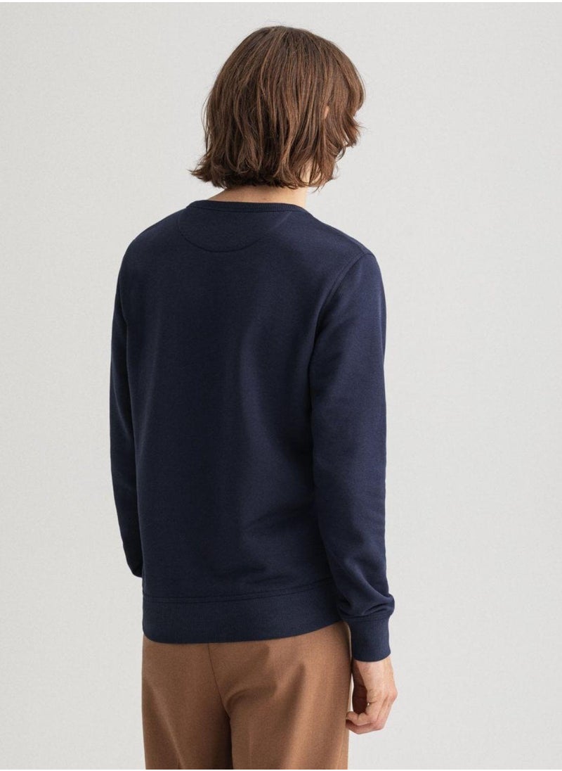 Gant Archive Shield Crew Neck Sweatshirt