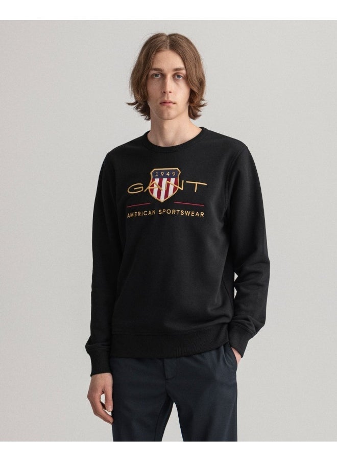 Gant Archive Shield Crew Neck Sweatshirt