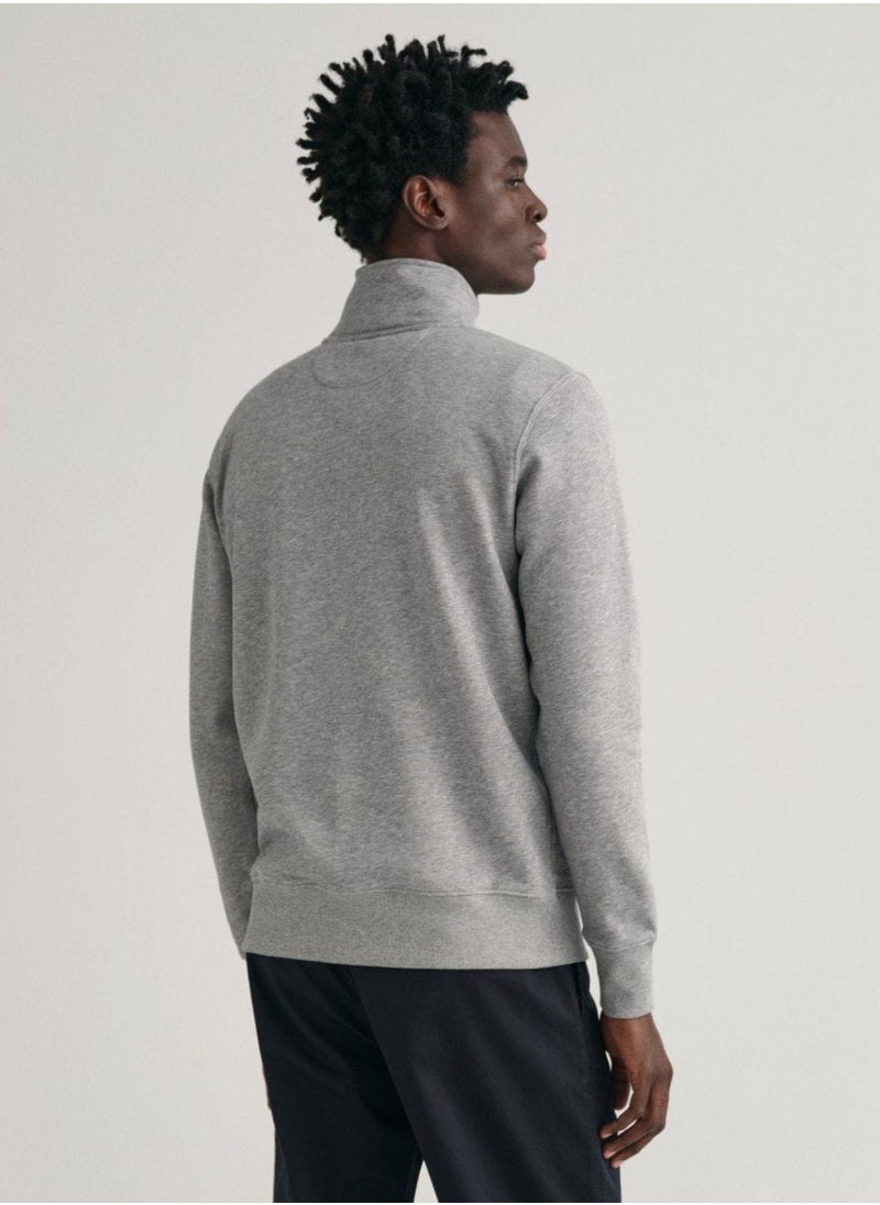 Gant Shield Half-Zip Sweatshirt